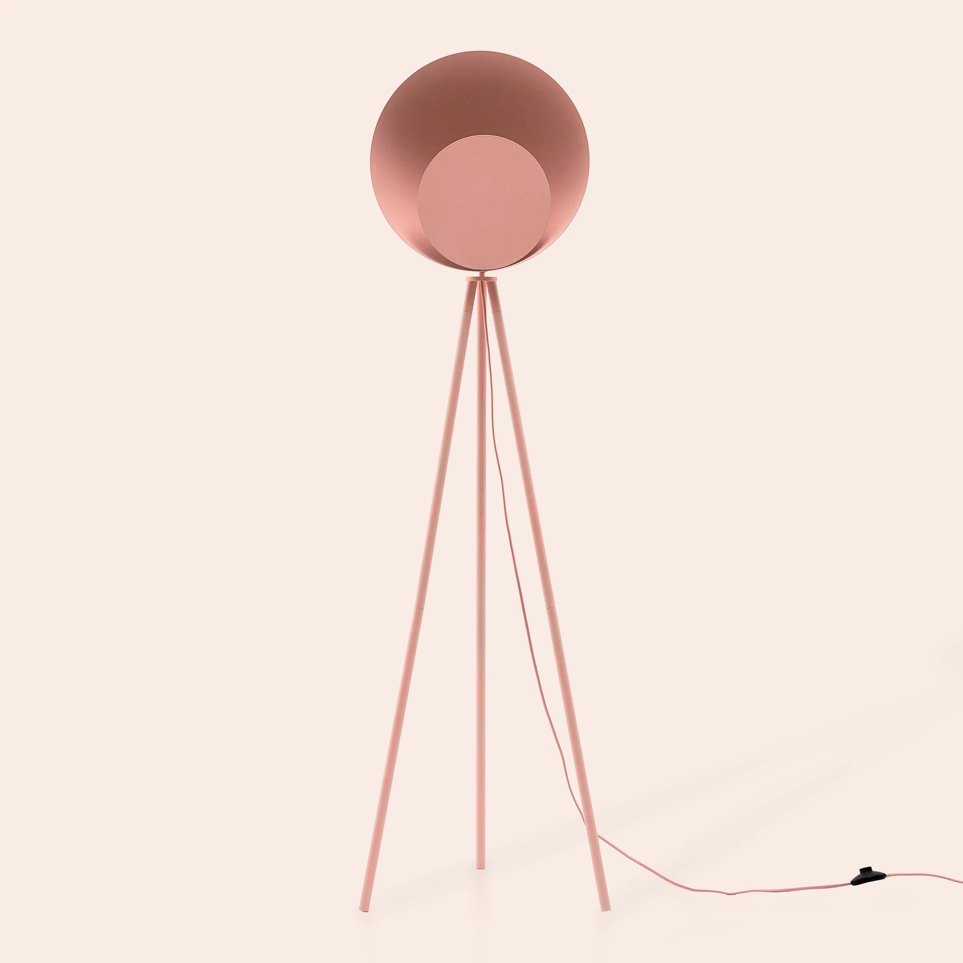 Blossom pink diffuser floor lamp  Integrated Floor Lamp BlissVeranda