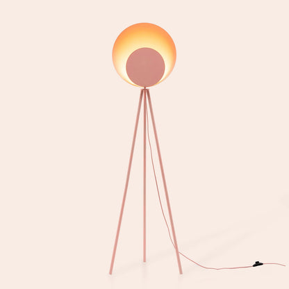 Blossom pink diffuser floor lamp  Integrated Floor Lamp BlissVeranda