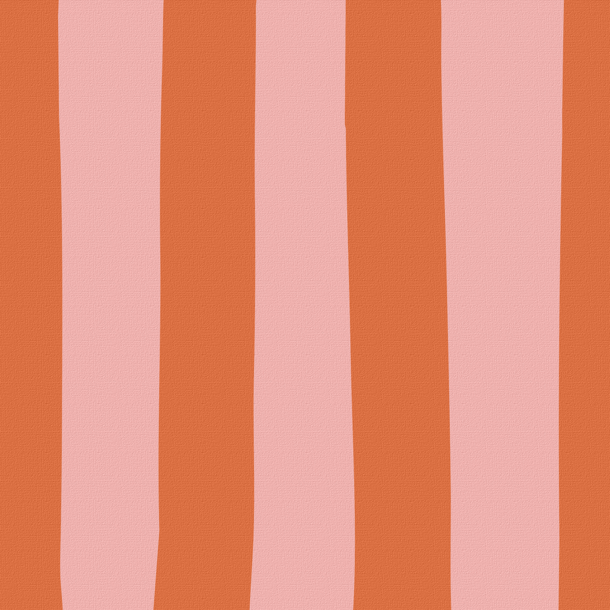Blossom Pink & peel orange striped drum shade - BlissVeranda