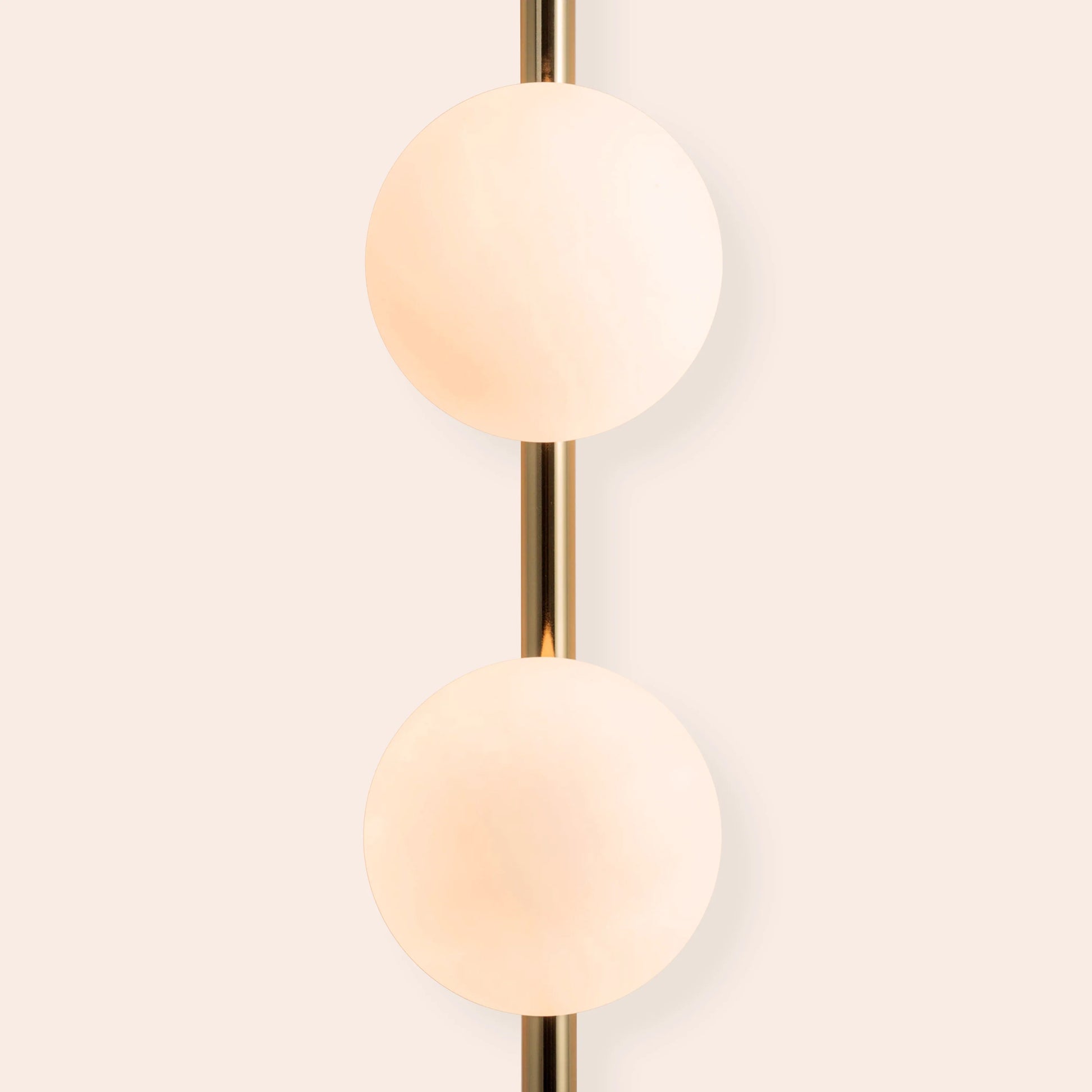 Brass bar plug-in wall light - BlissVeranda
