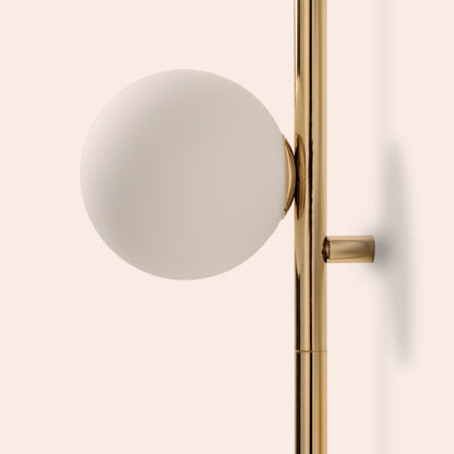 Brass bar plug-in wall light - BlissVeranda