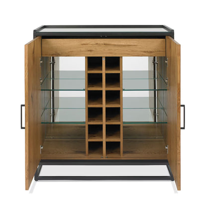 Modern Luxury Bentley Designs Greenwich LED Drinks Cabinet