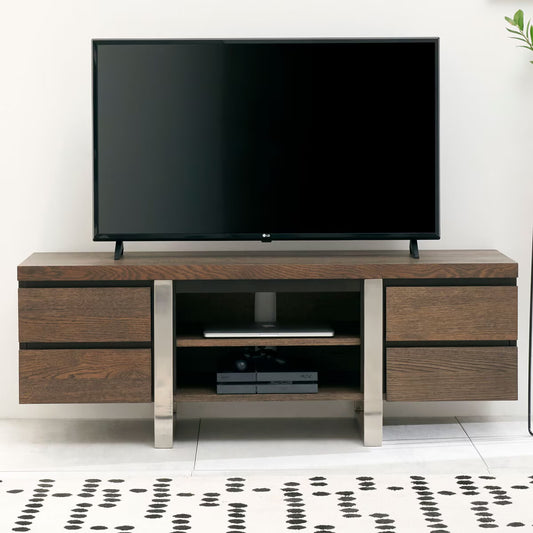 Modern Bentley Designs Tivoli Dark Oak Entertainment Unit for Tv'S up to 55"