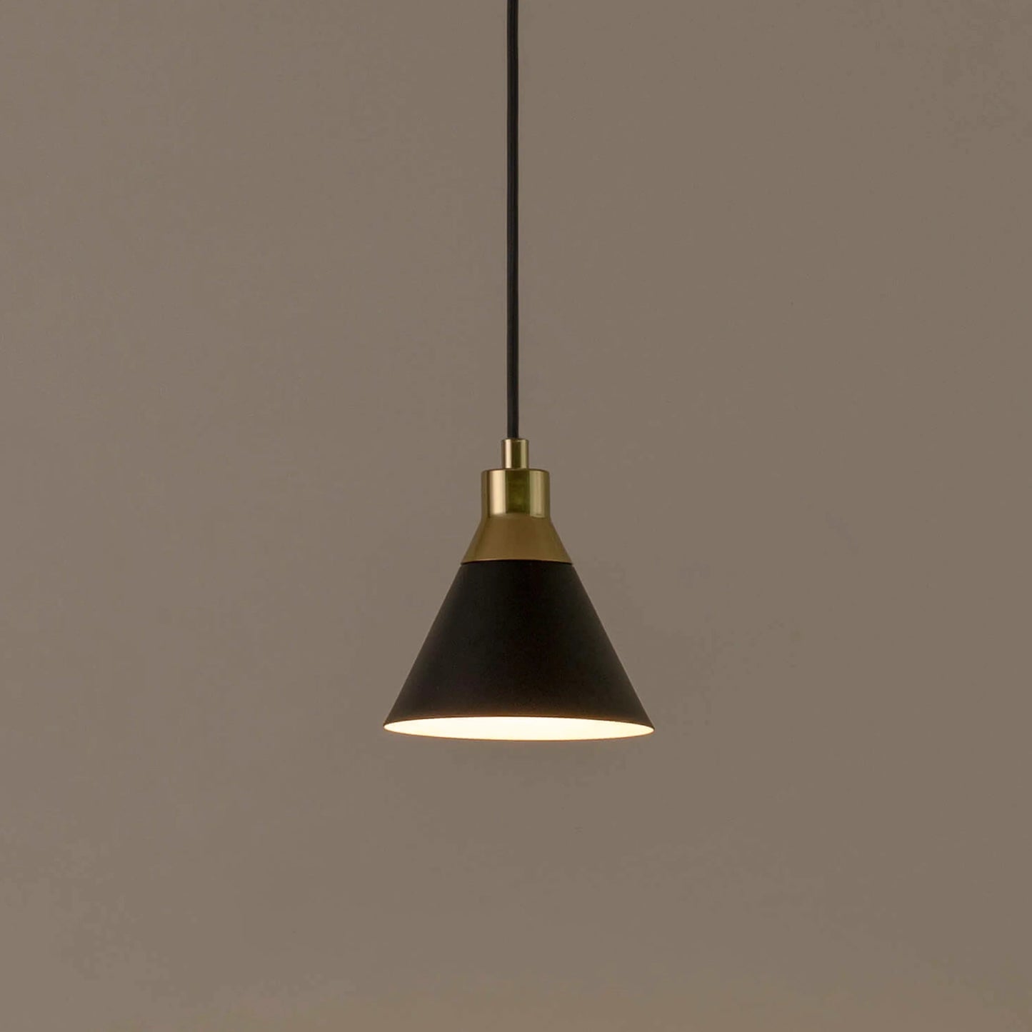 Charcoal grey cone pendant ceiling light  Pendant Ceiling Light BlissVeranda