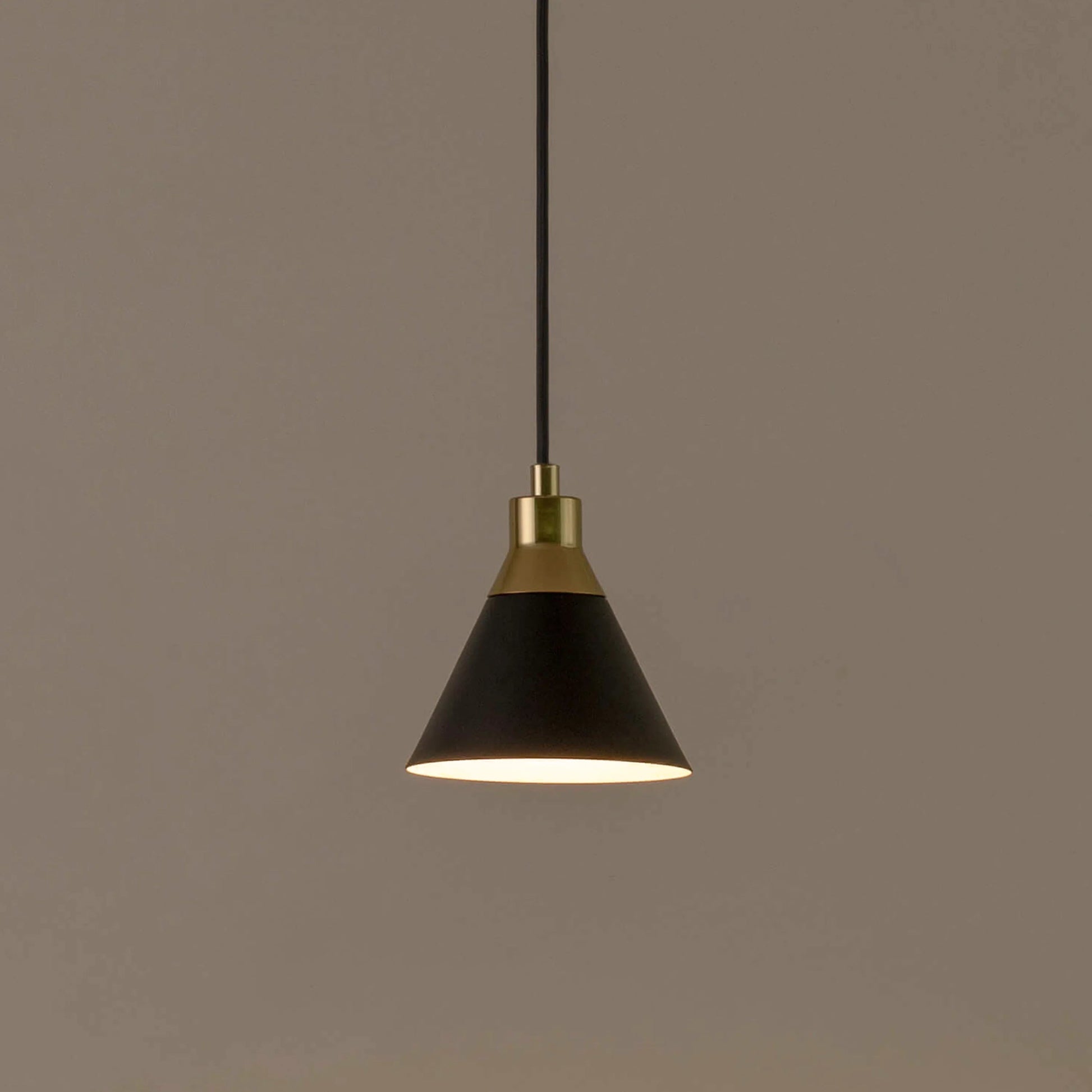 Charcoal grey cone pendant ceiling light  Pendant Ceiling Light BlissVeranda