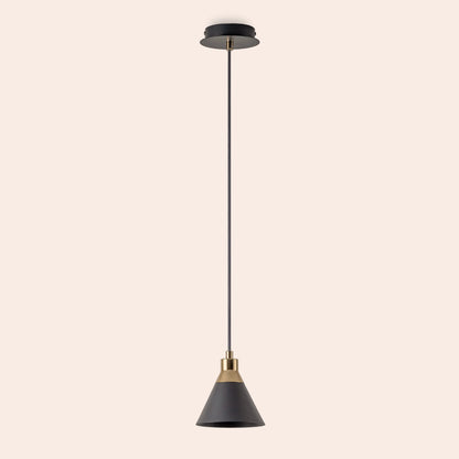 Charcoal grey cone pendant ceiling light  Pendant Ceiling Light BlissVeranda