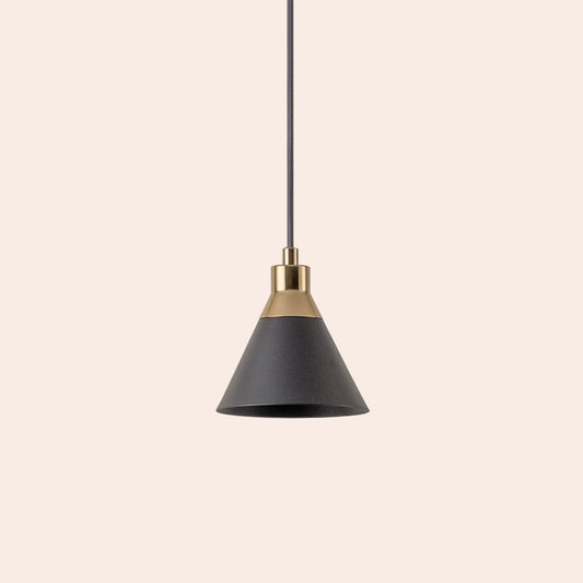 Charcoal grey cone pendant ceiling light  Pendant Ceiling Light BlissVeranda