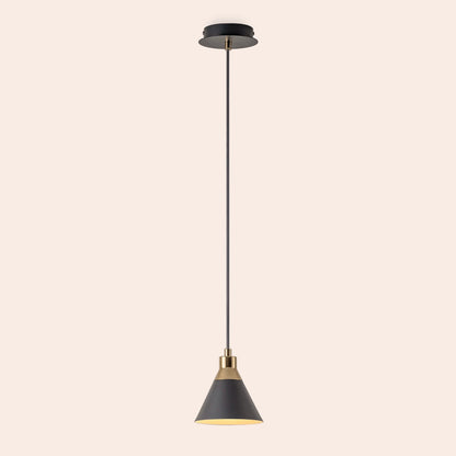 Charcoal grey cone pendant ceiling light  Pendant Ceiling Light BlissVeranda
