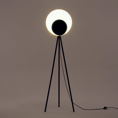 Charcoal grey diffuser floor lamp  Integrated Floor Lamp BlissVeranda