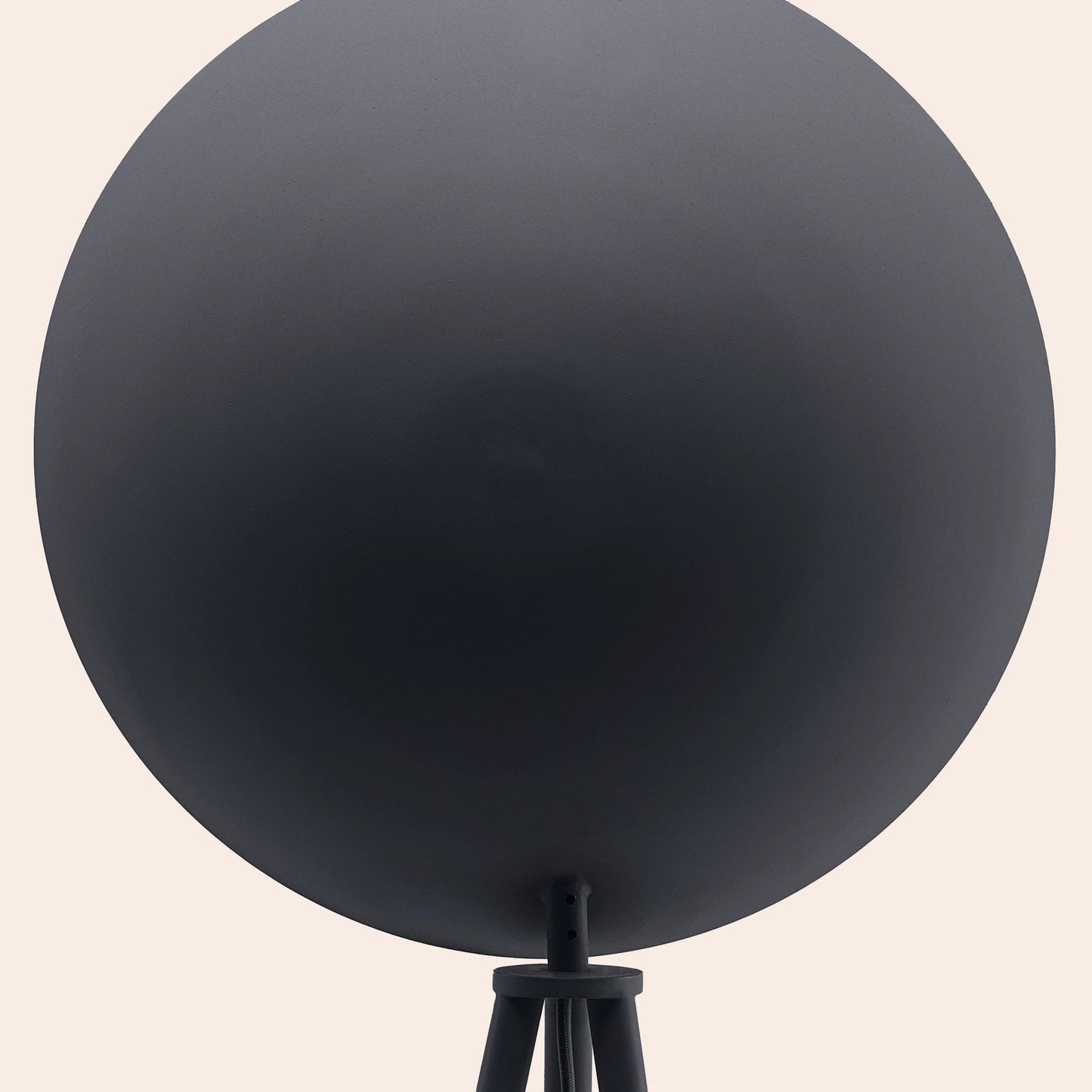 Charcoal grey diffuser floor lamp  Integrated Floor Lamp BlissVeranda