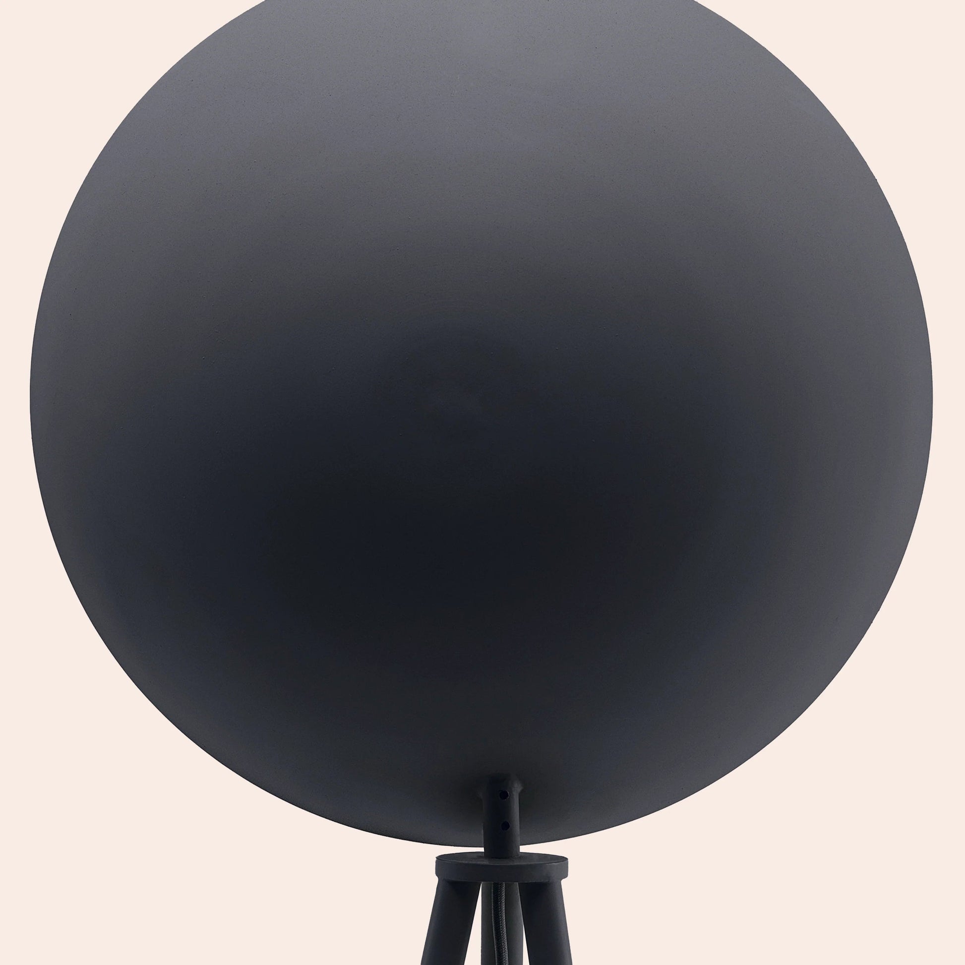 Charcoal grey diffuser floor lamp  Integrated Floor Lamp BlissVeranda
