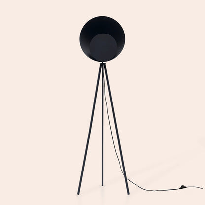 Charcoal grey diffuser floor lamp  Integrated Floor Lamp BlissVeranda