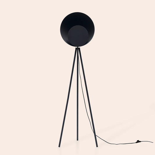 Charcoal grey diffuser floor lamp  Integrated Floor Lamp BlissVeranda
