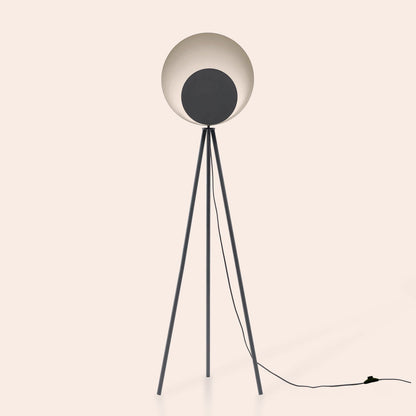 Charcoal grey diffuser floor lamp  Integrated Floor Lamp BlissVeranda
