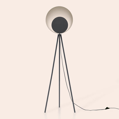 Charcoal grey diffuser floor lamp  Integrated Floor Lamp BlissVeranda