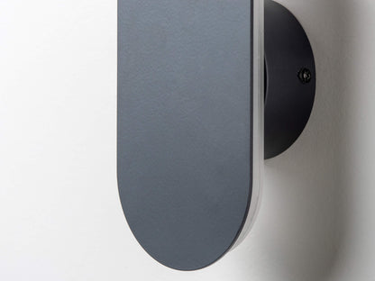 Charcoal grey mini diffuser wall light  Outdoor Wall Light BlissVeranda
