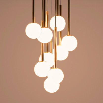 Brass cluster pendant ceiling light  Pendant Ceiling Light BlissVeranda