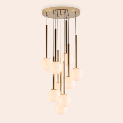 Brass cluster pendant ceiling light  Pendant Ceiling Light BlissVeranda
