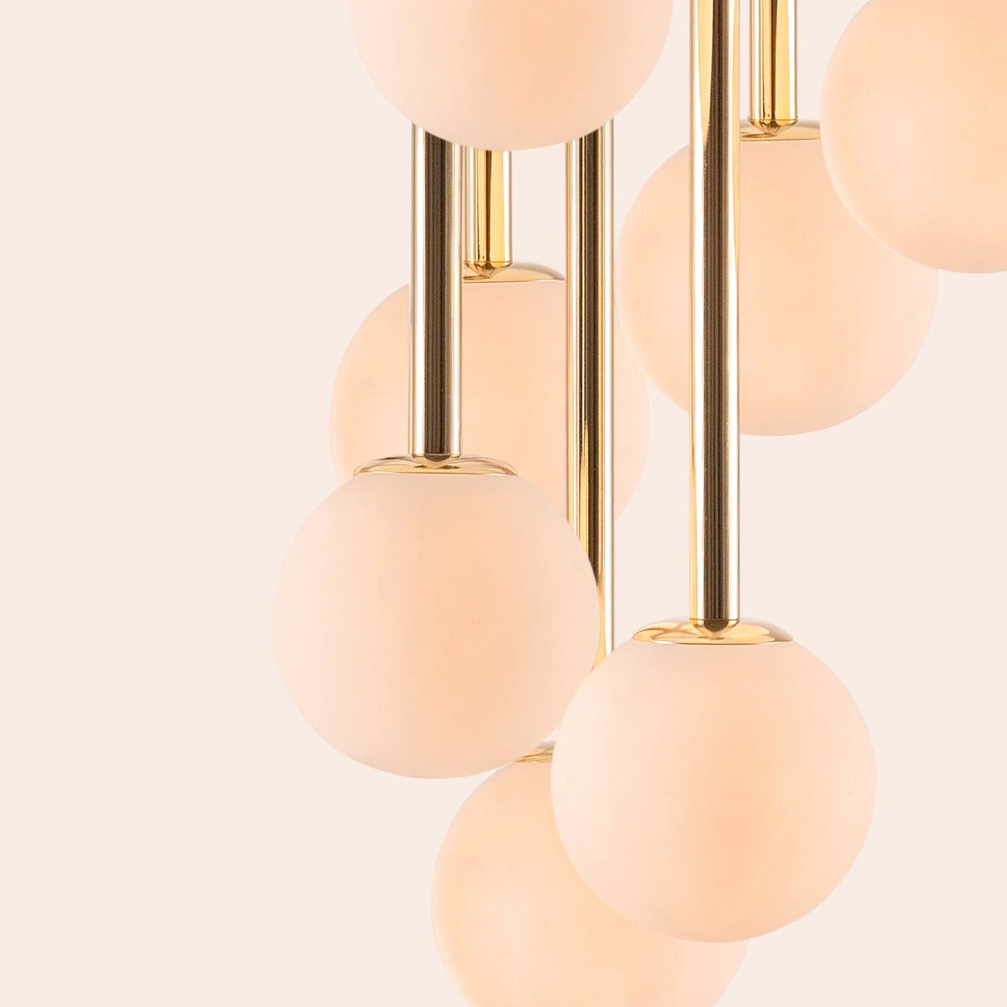 Brass cluster pendant ceiling light  Pendant Ceiling Light BlissVeranda