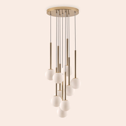 Brass cluster pendant ceiling light  Pendant Ceiling Light BlissVeranda