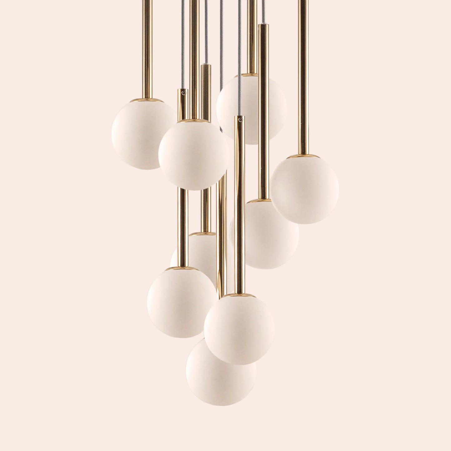 Brass cluster pendant ceiling light  Pendant Ceiling Light BlissVeranda