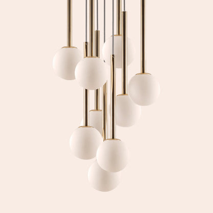 Brass cluster pendant ceiling light  Pendant Ceiling Light BlissVeranda