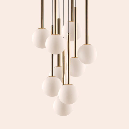 Brass cluster pendant ceiling light  Pendant Ceiling Light BlissVeranda