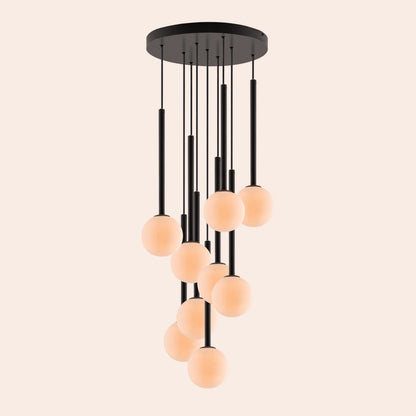 Charcoal grey pendant cluster ceiling light  Pendant Ceiling Light BlissVeranda