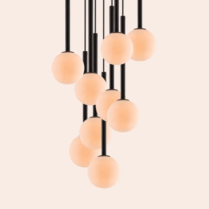 Charcoal grey pendant cluster ceiling light  Pendant Ceiling Light BlissVeranda