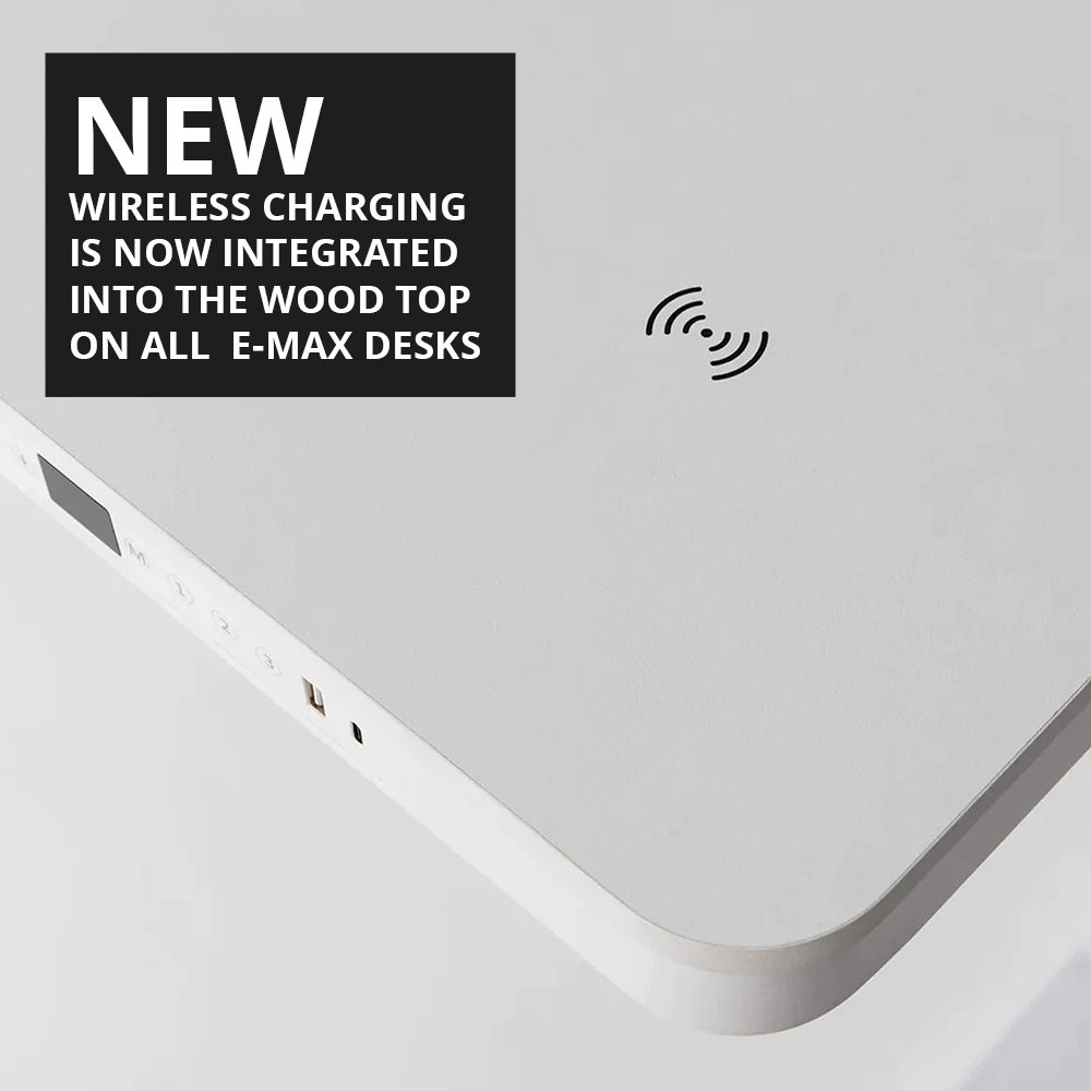 E-Max Desk Height Adjustable (Wood Top)