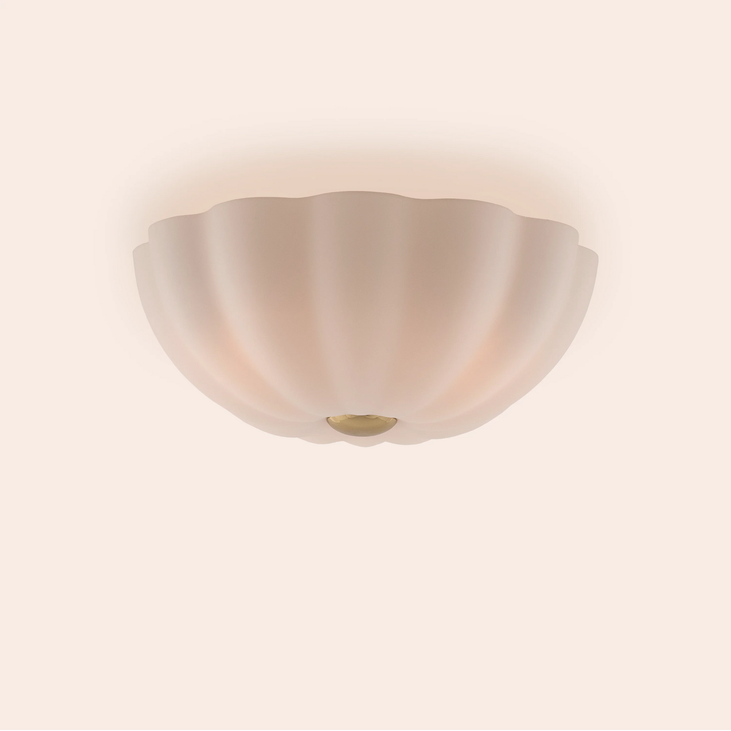 White flower flush ceiling light  Flush Ceiling Light BlissVeranda