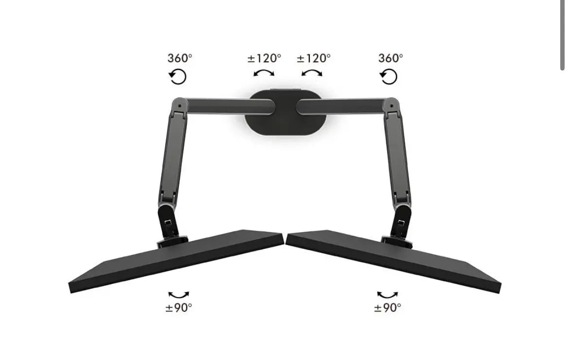 Dual Spring Gas Monitor Arm Purus Life