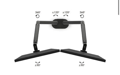Dual Spring Gas Monitor Arm Purus Life
