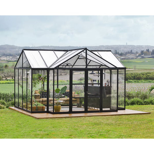 Palram Canopia Triomphe 12Ft 5" X 15Ft (3.8 X 4.5M) Garden Room Greenhouse