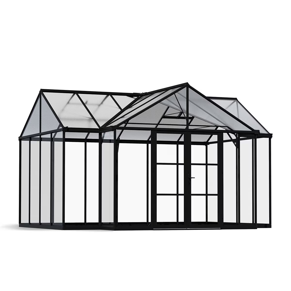 Palram Canopia Triomphe 12Ft 5" X 15Ft (3.8 X 4.5M) Garden Room Greenhouse