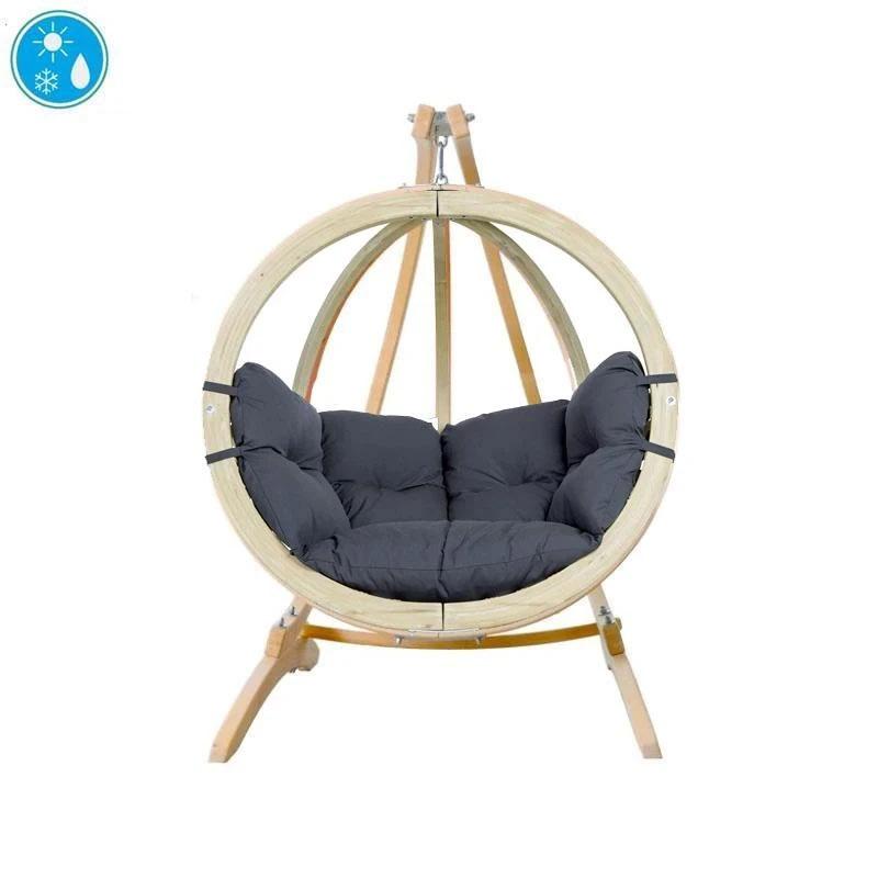Globo Single Hanging Egg Chair Set