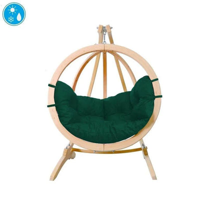 Globo Single Hanging Egg Chair Set