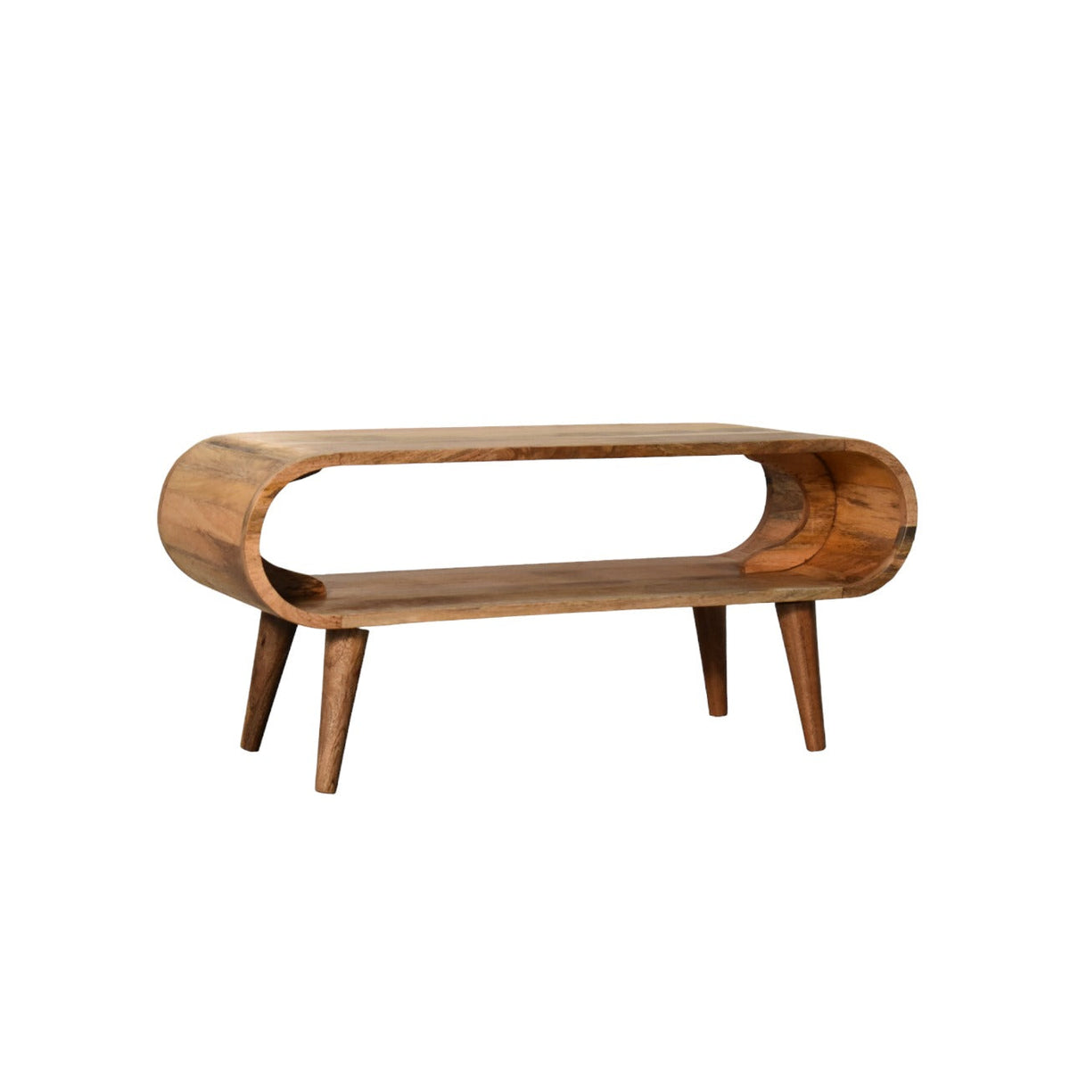 Amaya Nordic Style Oak-ish Coffee Table   BlissVeranda