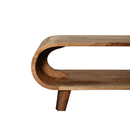 Amaya Nordic Style Oak-ish Coffee Table   BlissVeranda