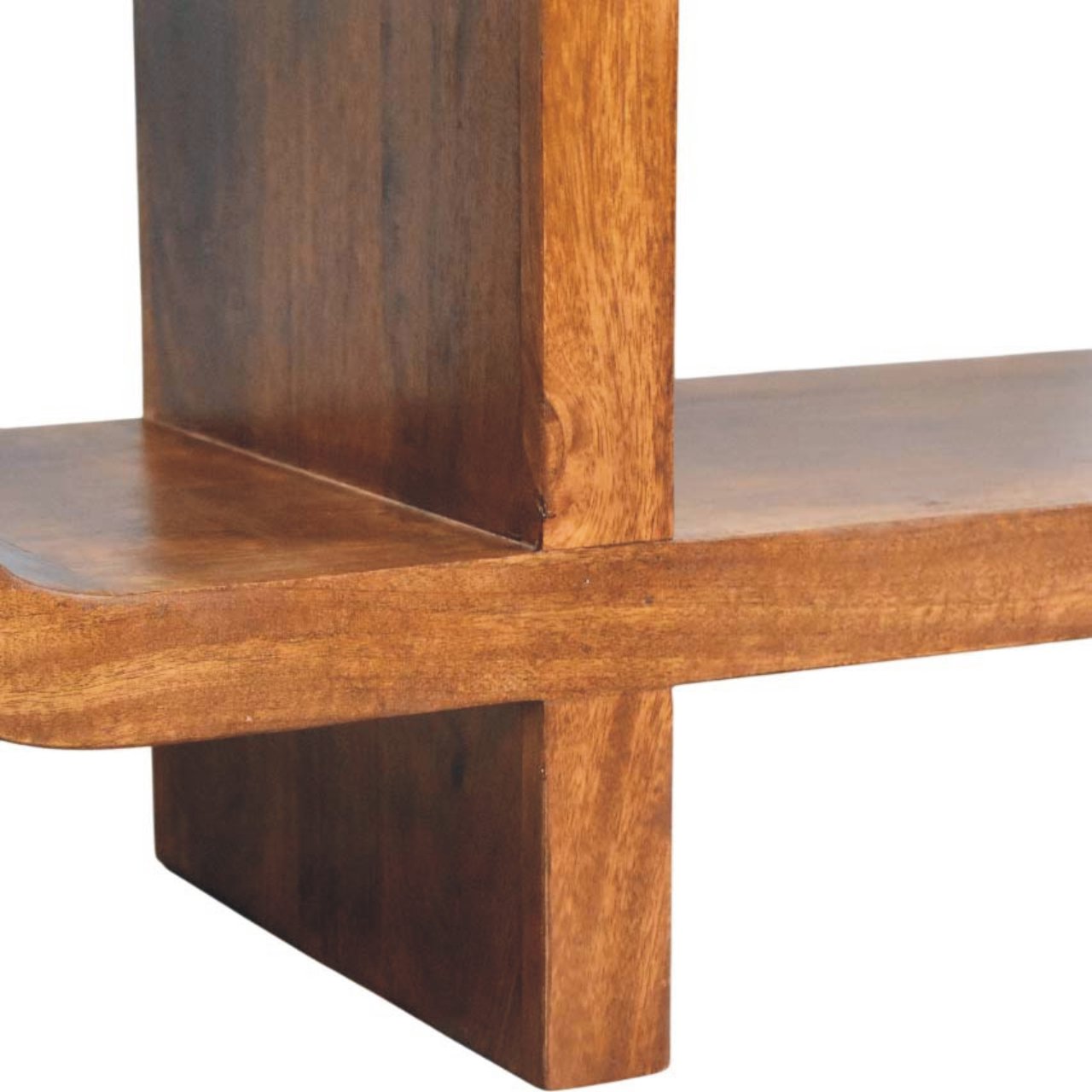 Orion Curved Chestnut Media Unit