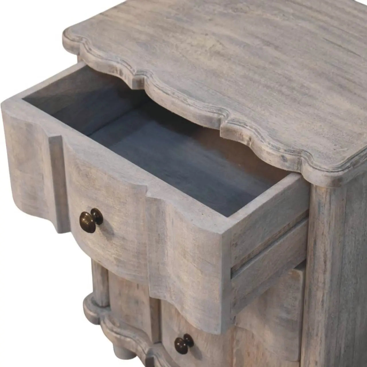 Lume Washed Bedside Table