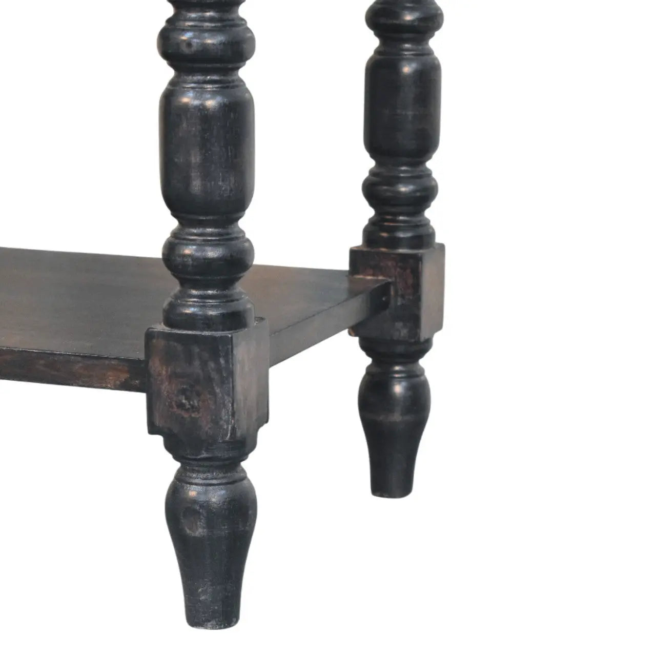 Heritage Turned-Leg Side Table