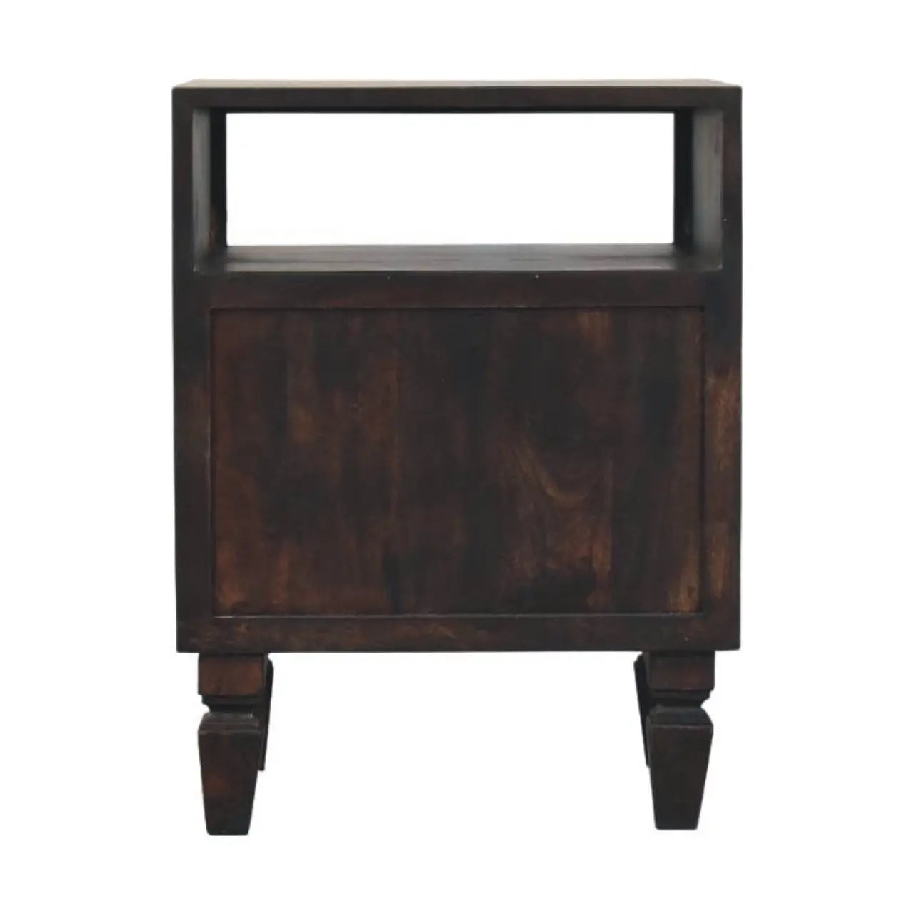 Cadiz Carved Bedside Table   BlissVeranda