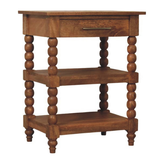 Spindle Side Table   BlissVeranda
