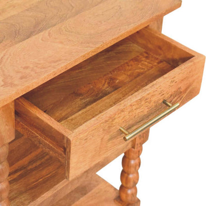 Spindle Side Table   BlissVeranda