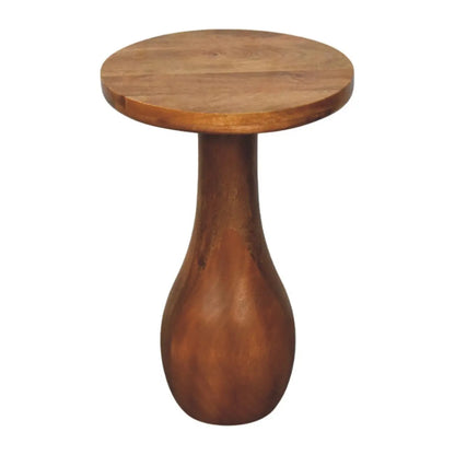 Curved Base Side Table
