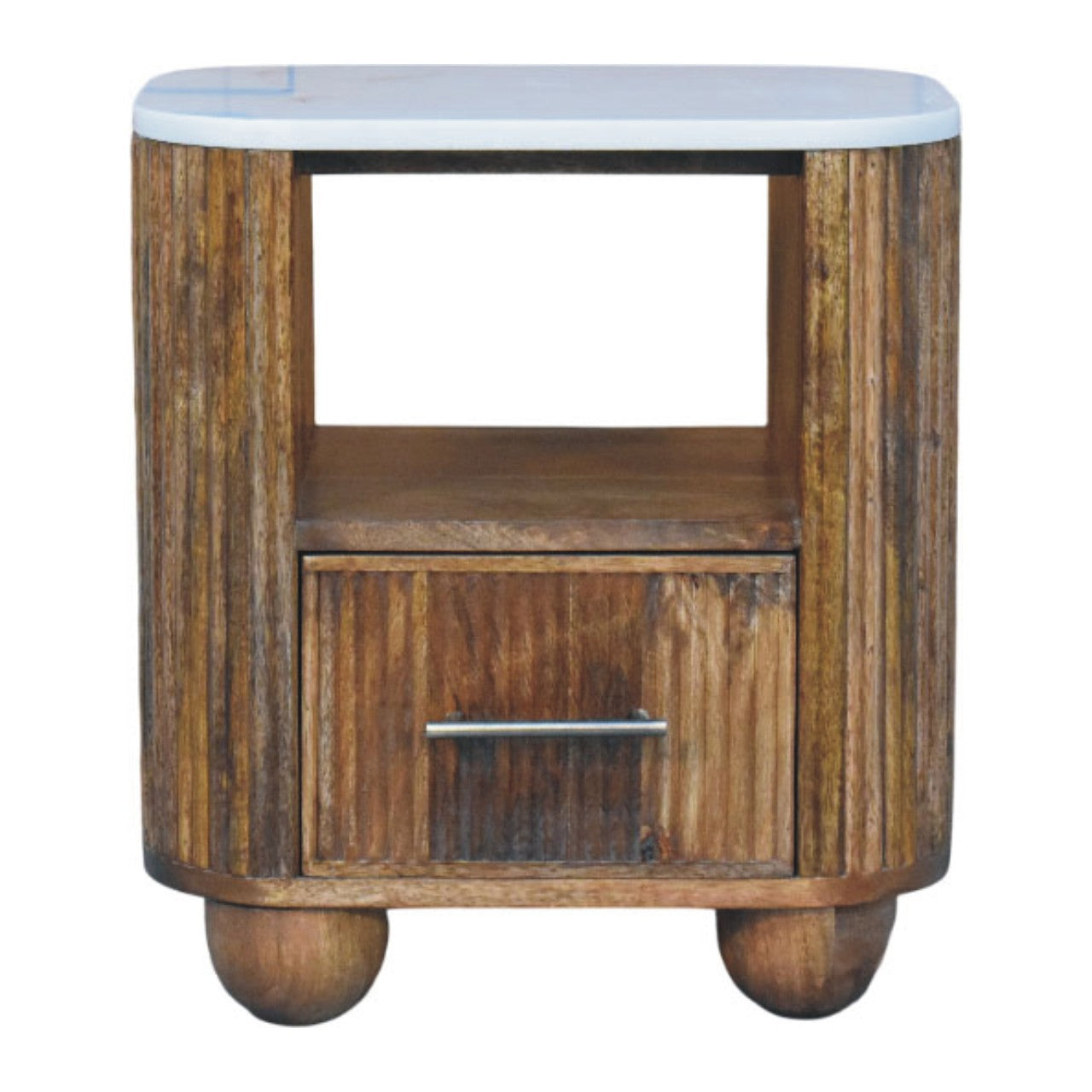 Beaumont Marble Bedside   BlissVeranda