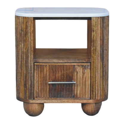 Beaumont Marble Bedside   BlissVeranda