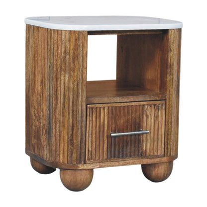 Beaumont Marble Bedside   BlissVeranda