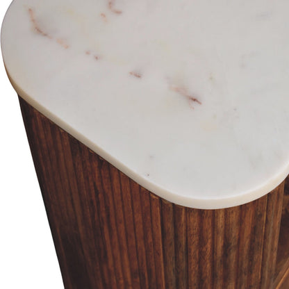 Beaumont Marble Bedside   BlissVeranda